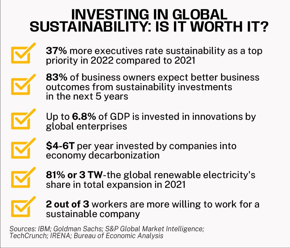 investing in global sustainability: is it worth it?