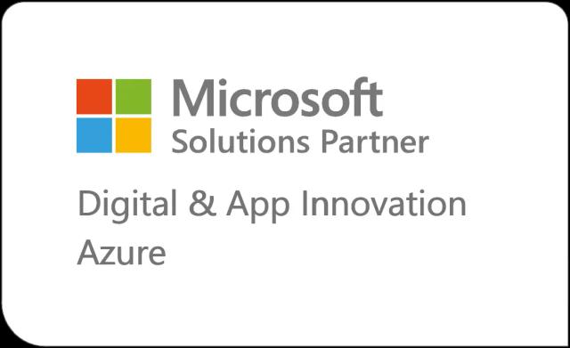 Microsoft Solutions Partner Digital&AppInnovation Azure